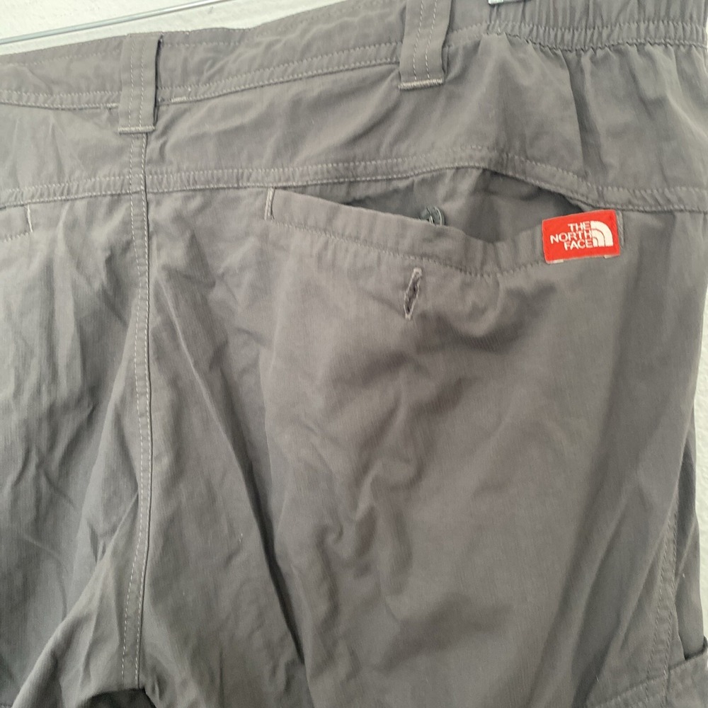 The North Face Pants Mens Extra Large TG Gray Convertible Nylon Outdoor Hiking - Picture 6 of 11